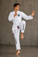 Katsudo Taekwondo kimono ITF BA 220g, belo
