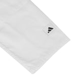 Adidas JU kimono s črnimi pasovi Club 350g, bel