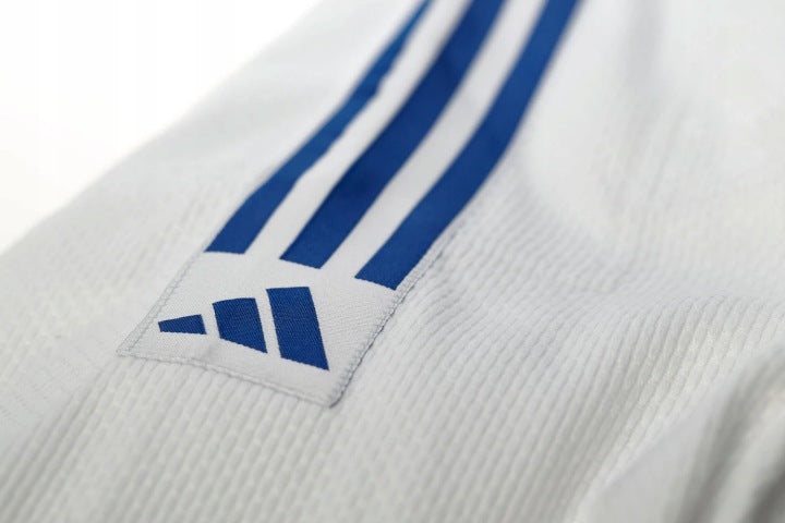 Adidas JU Kimono with Blue Stripes Club 350 g, White