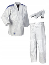 Adidas JU Kimono with Blue Stripes Club 350 g, White