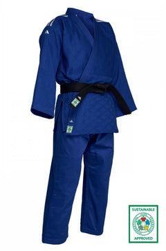 Adidas κιμονό τζούντο Champion III IJF 750g, μπλε