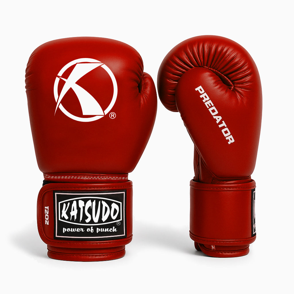 Katsudo boxerské rukavice Predator, červené