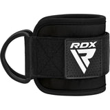 RDX profesionálne členkové bandáže do posilňovne A4, čierna