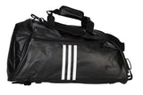 Adidas Faux Leather Judo Bag, Black