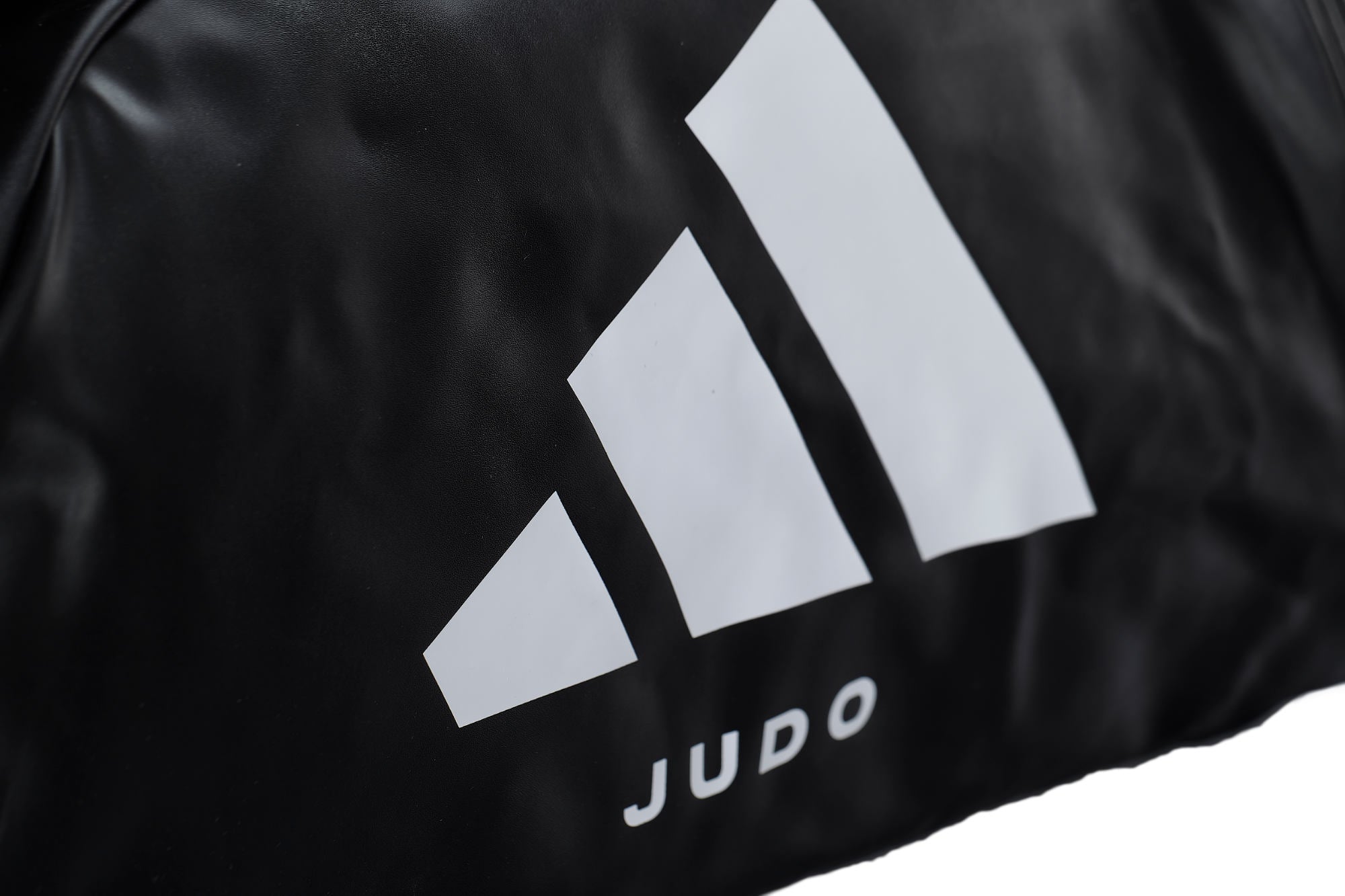 Adidas Faux Leather Judo Bag, Black