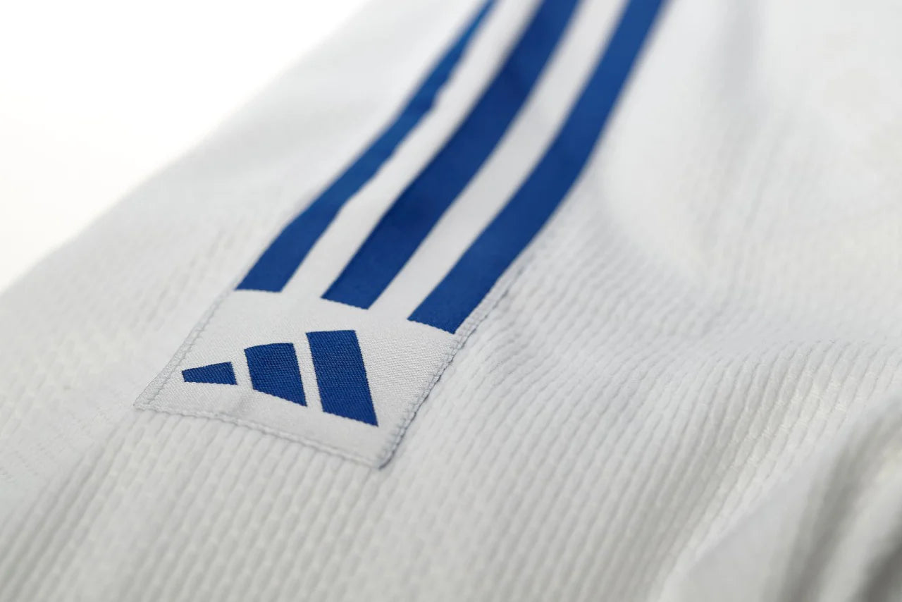 Adidas JU Kimono with Black Stripes Club 350g, White