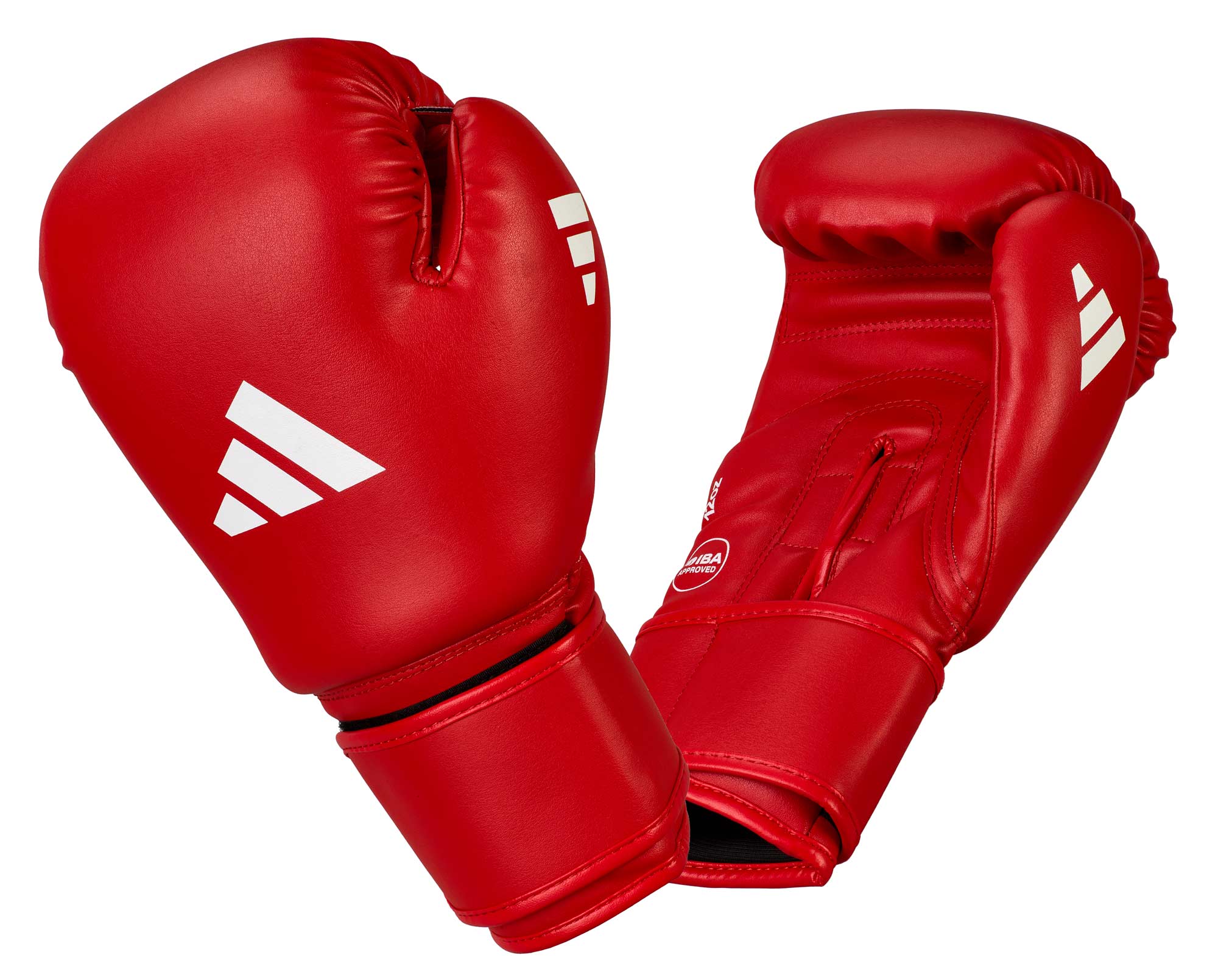 Adidas μποξ γάντια IBA, κόκκινα