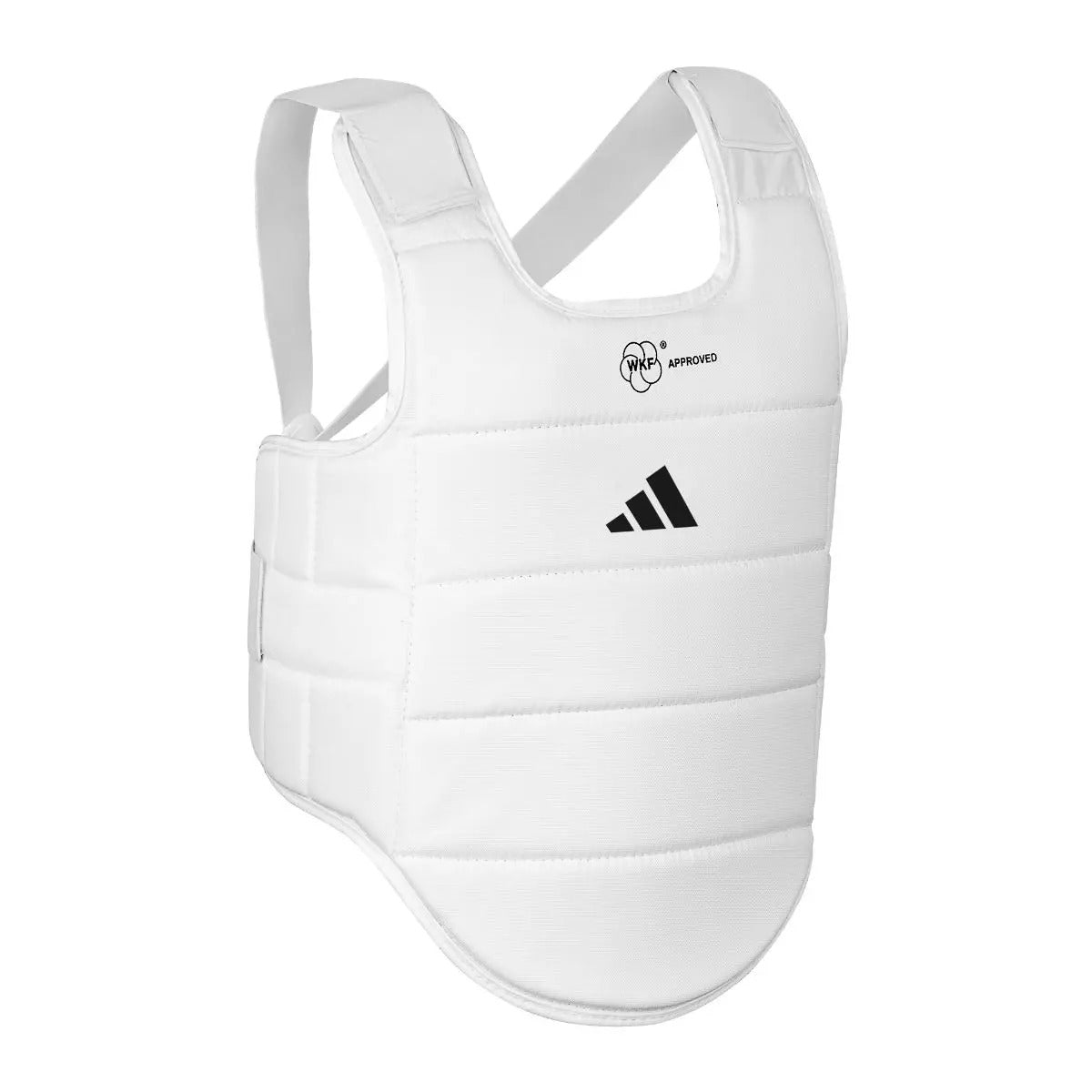 Adidas karate chest protector Chest Guard WKF, white