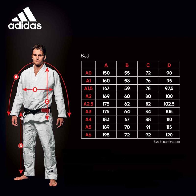 Adidas otroški BJJ kimono Challenge 2.0 515g, črno