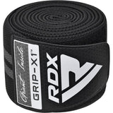 RDX bandáž na koleno, čierno-sivá