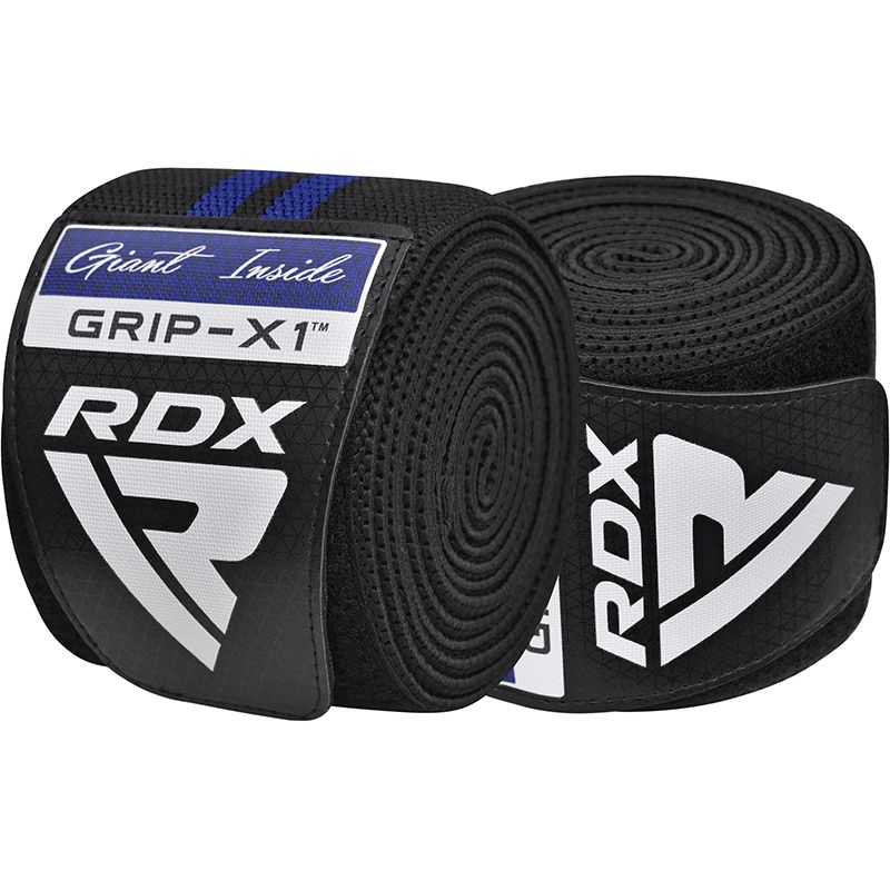 RDX bandáž na koleno, čierno-modrá