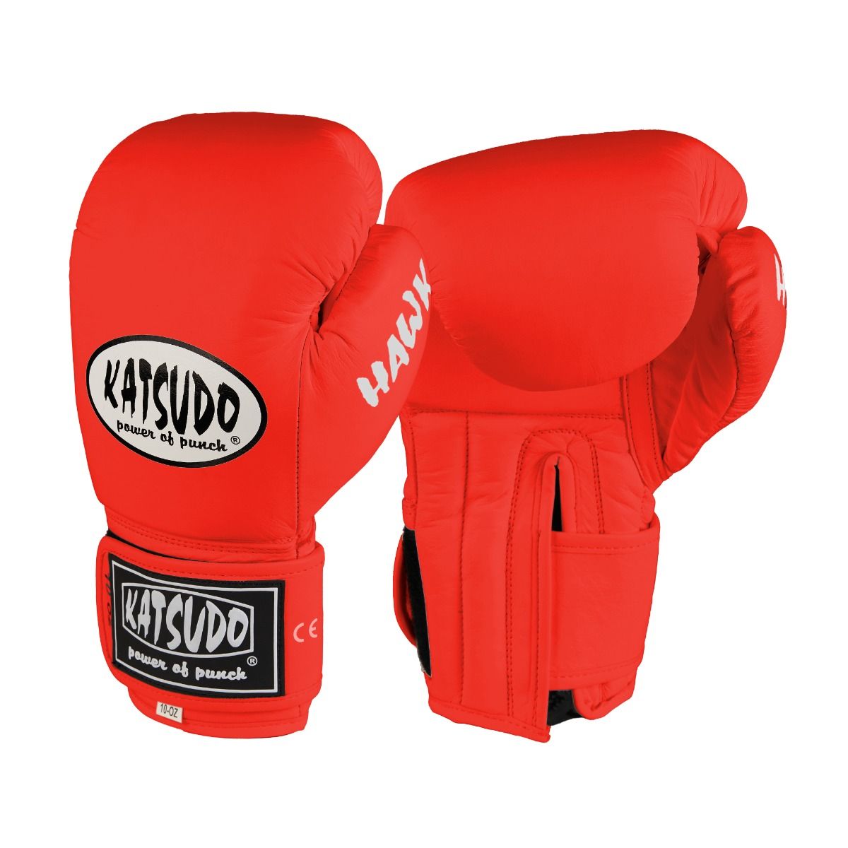 Katsudo box rukavice Hawk, červené