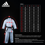 Adidas detské KA kimono Kigai 2.0 475g, biele