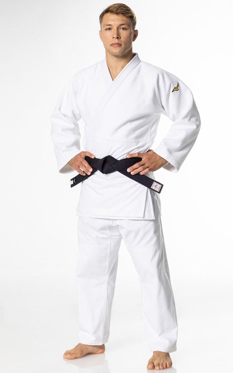 Mizuno JU kimono Yusho III IJF 750g, biele