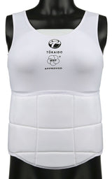 Tokaido chránič tela PRO Lady WKF, biely