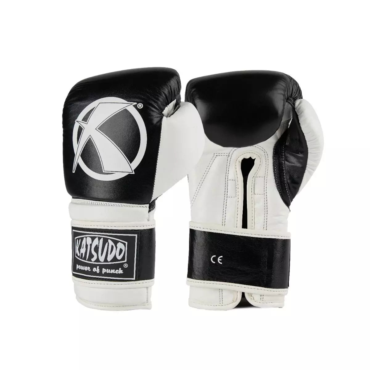 Katsudo box Rukavice Fight, čierno biele