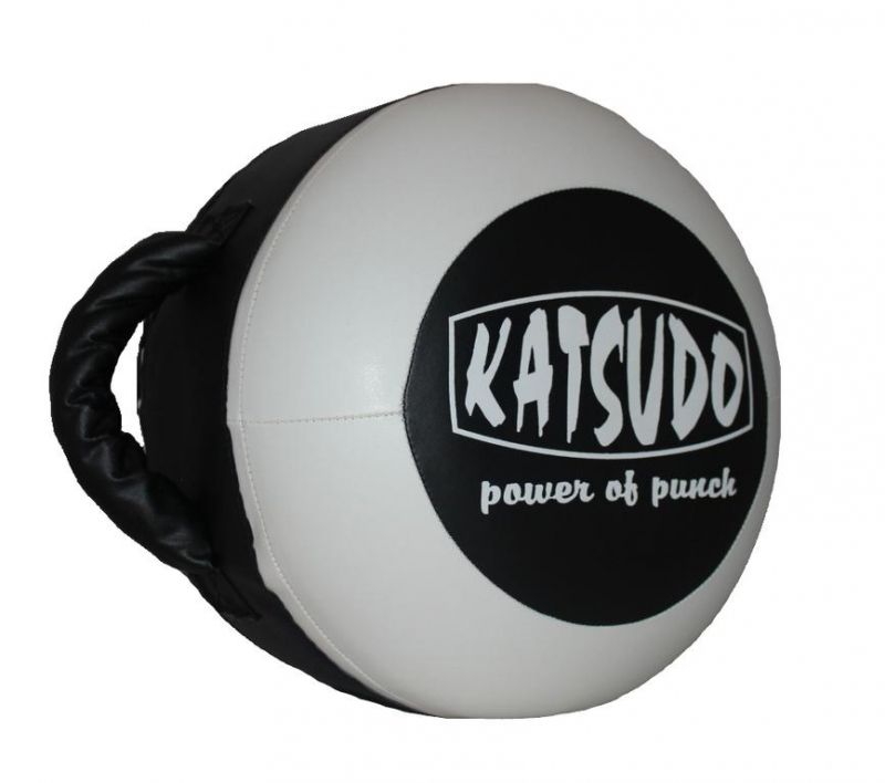 Katsudo box makiwara Round 1, bielo čierna