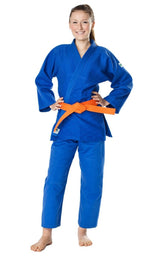 Dax detské JU kimono Kids 450g, modré