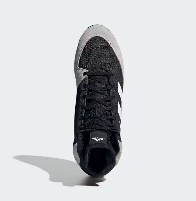 Adidas zápasnícka obuv Mat Wizard 5, čierno-sivá