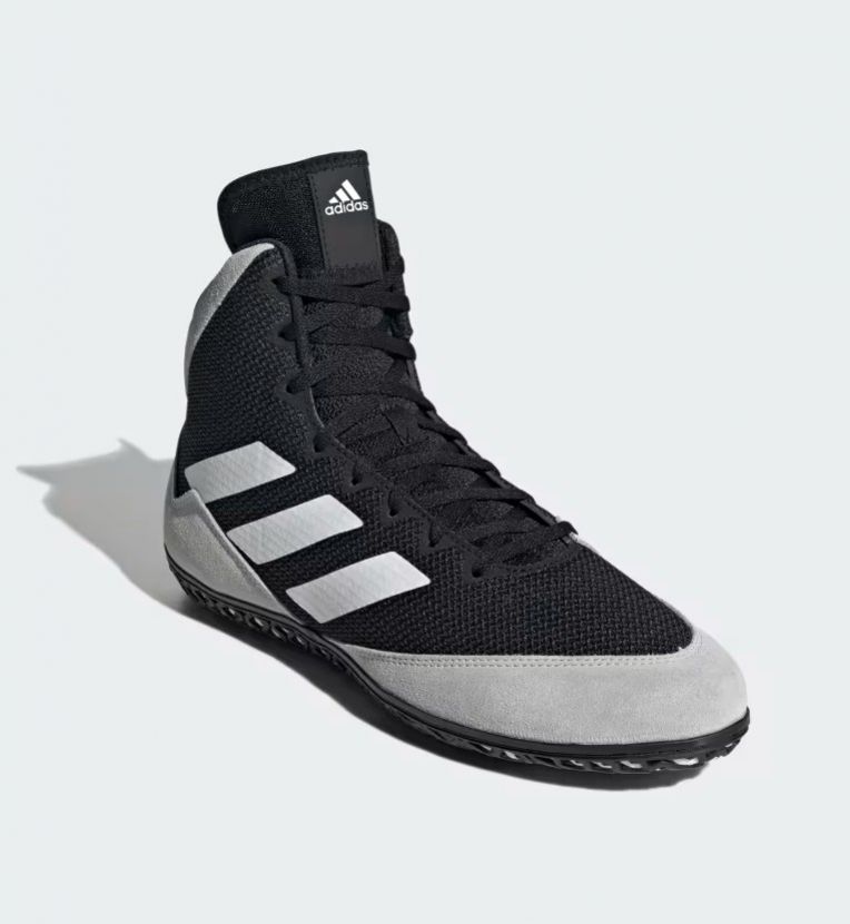 Adidas zápasnícka obuv Mat Wizard 5, čierno-sivá