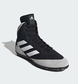 Adidas zápasnícka obuv Mat Wizard 5, čierno-sivá
