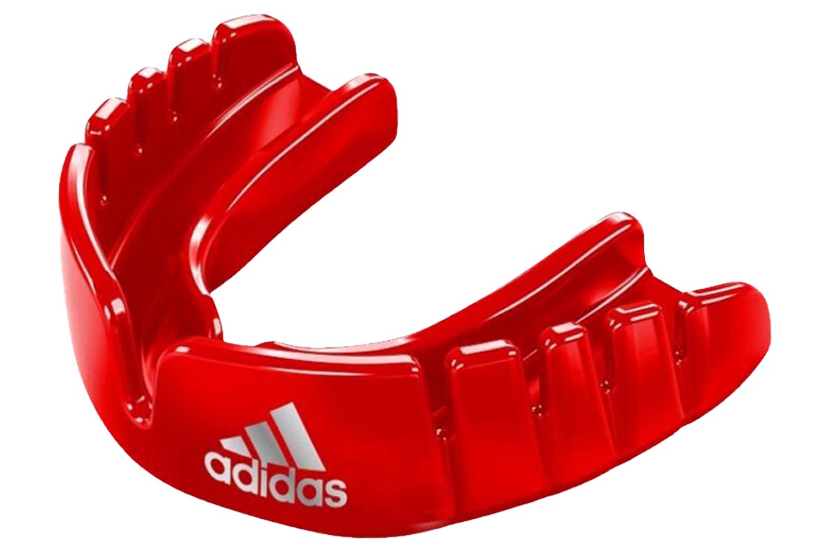 Adidas otroški ščitnik za zobe Opro Snap-Fit, rdeč