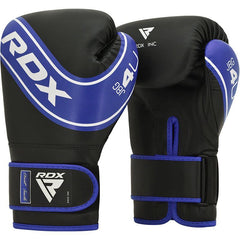 RDX Kids Boxing Gloves, Blue-Black
