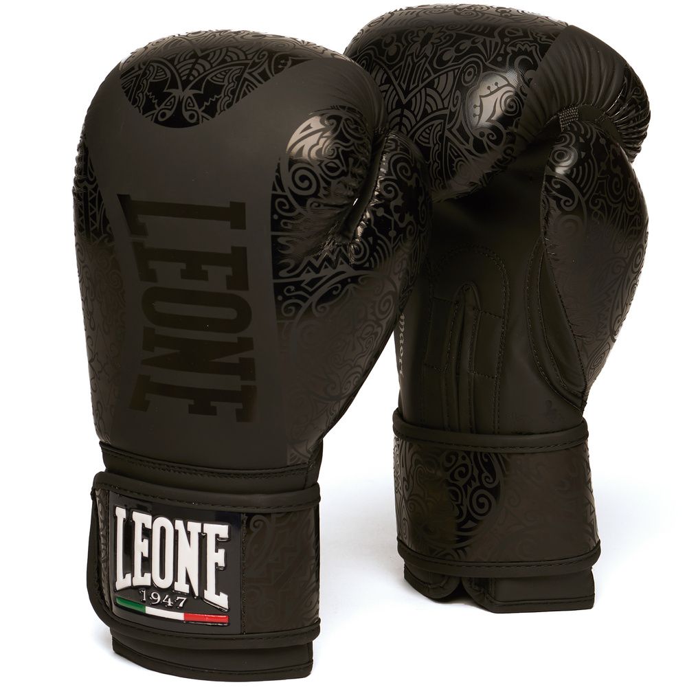 Leone boksarske rokavice Maori, črne