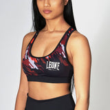 Leone dámsky top Camo, čierny