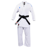 Fight Art KA kimono Sempai WKF 120g, modri znaki