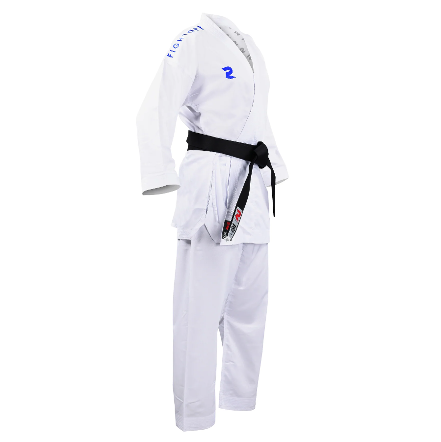 Fight Art KA kimono Sempai WKF 120g, modri znaki