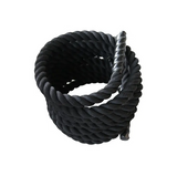 Katsudo posiľnovacie lano Battle rope, čierne