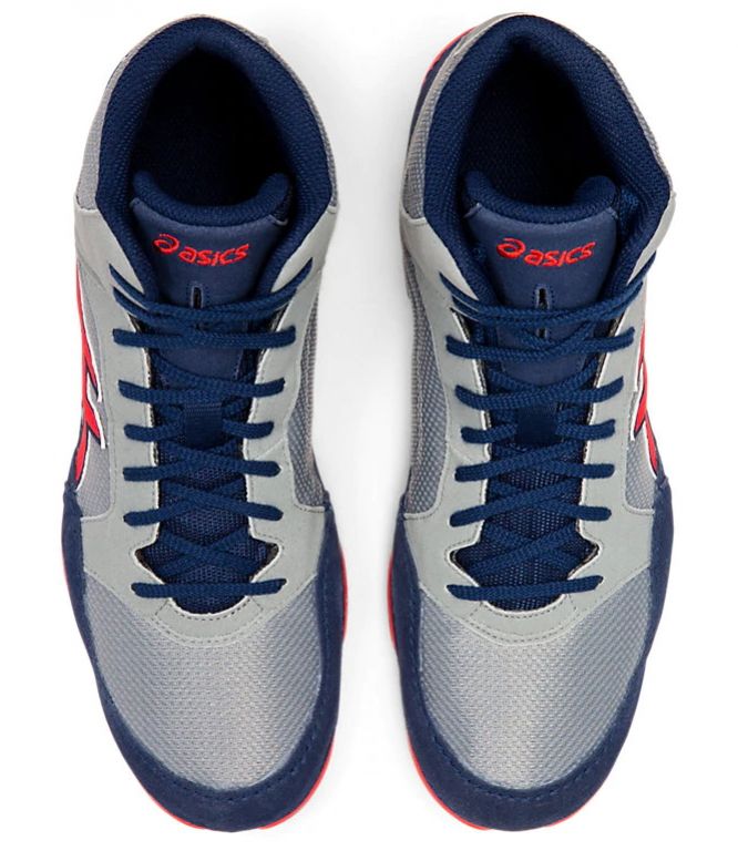 Asics zápasnícka obuv Snapdown 2, sivo-červená