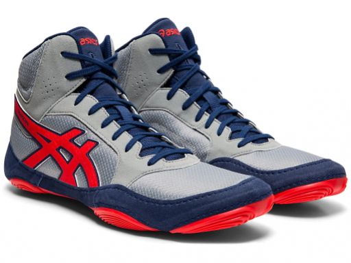 Asics zápasnícka obuv Snapdown 2, sivo-červená