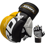 RDX MMA sparing rokavice T6, rumeno-črne