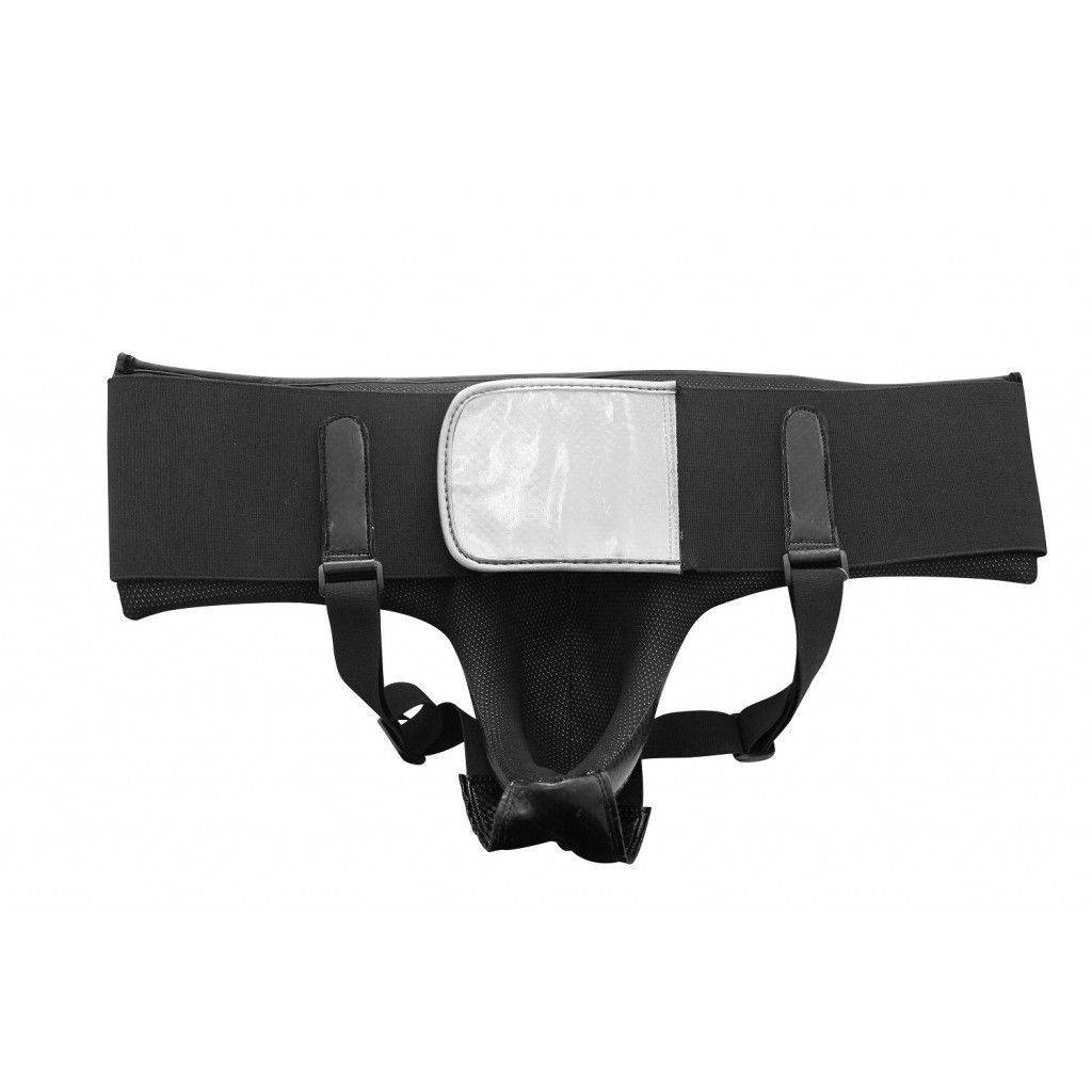 Adidas suspenzor Hybrid Pro, čierno-biely