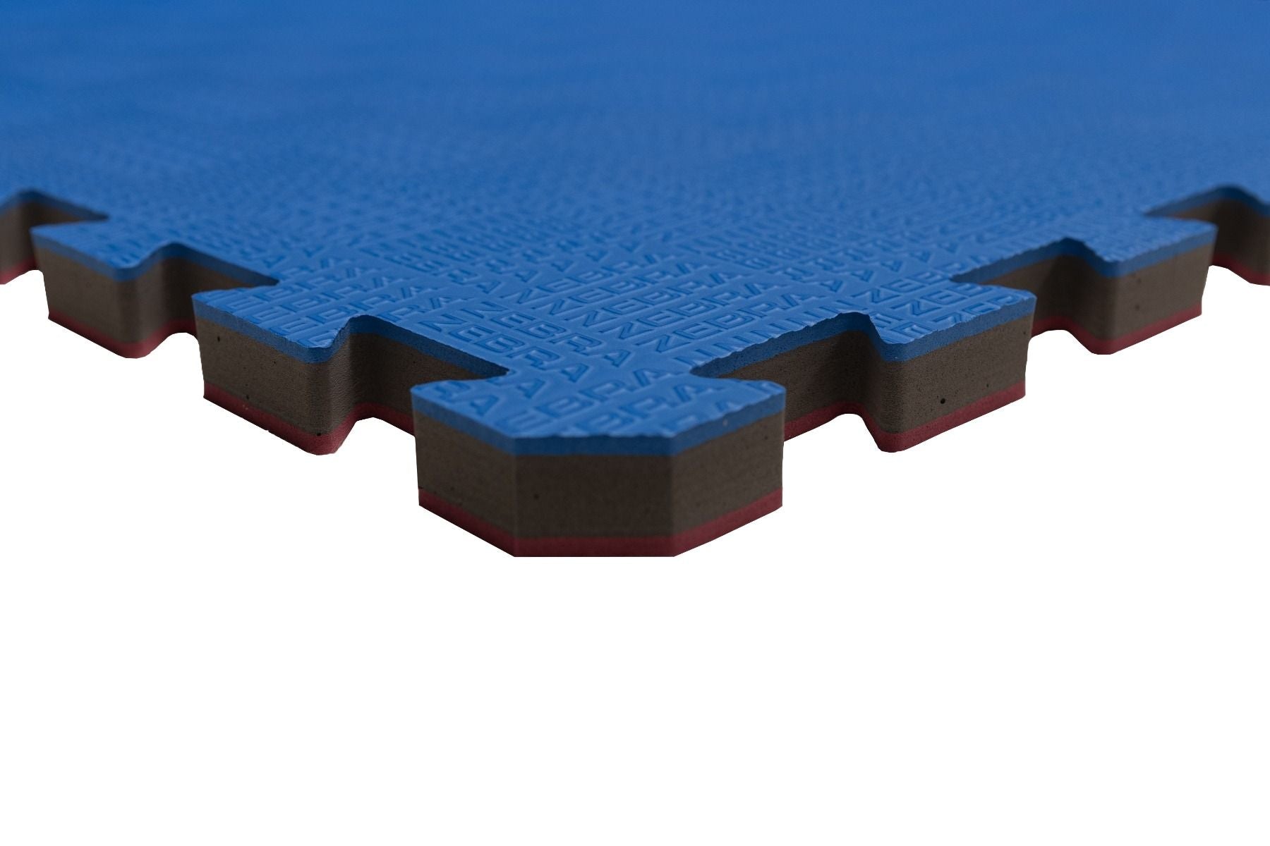 Zebra tatami Puzzle, červeno-modré