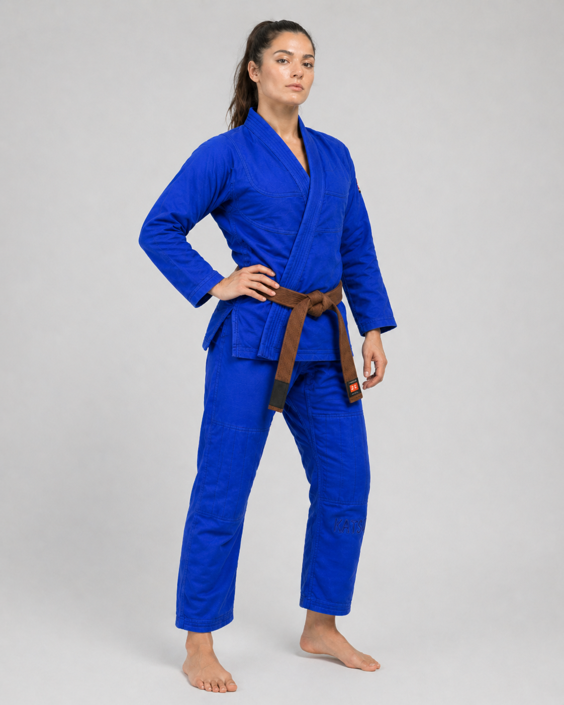 Katsudo Yori women's Jiu Jitsu kimono 550g, blue